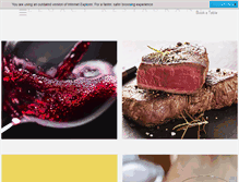 Tablet Screenshot of legacyrestaurant.com